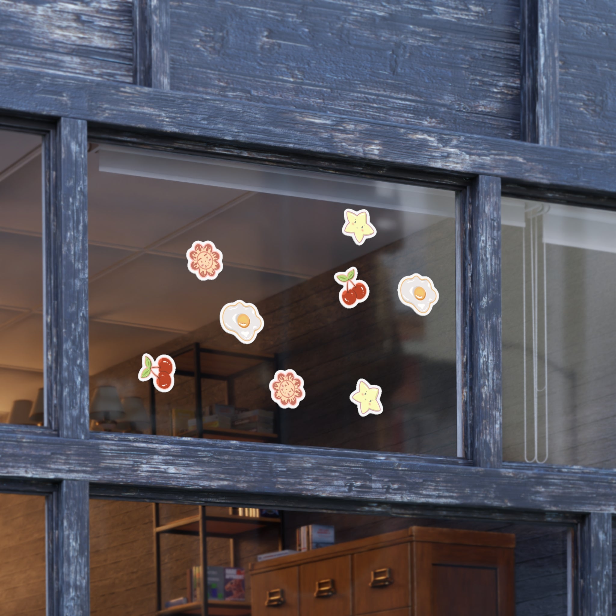 Colorful Iridescent Sticker Sheet Bundle - 5pcs for Custom Decor